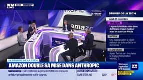 Amazon, double sa mise dans Anthropic  - 25/11