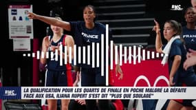 JO 2021 (Basketball f) : Pour Iliana Rupert, les Bleus se sentent "prêtes" pour les quarts de finale