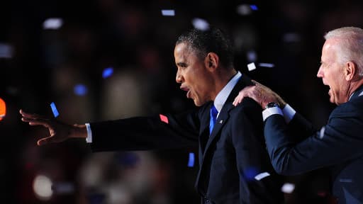 Barack Obama et son vice-Président Joe Biden