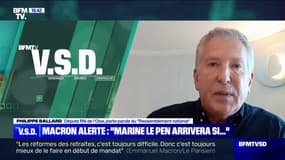 Philippe Ballard sur l'exécutif: "Ils ont très bien compris que Marine Le Pen était au seuil de l'Élysée"
