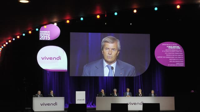 L'assemblée générale de Vivendi est devenu quasiment le seul moment où Vincent Bolloré s'exprime sur Canal Plus