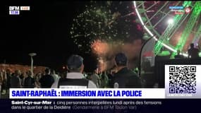 Saint-Raphaël: immersion avec la police le soir du 14-Juillet