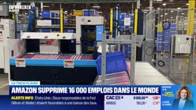 Le Tech Flash : Amazon supprime 16 000 emplois dans le monde, par Léa Benaim - 28/01