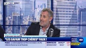 Bullshitomètre : "Les GAFAM trop chères" - FAUX répond Stéphane van Huffel - 04/03