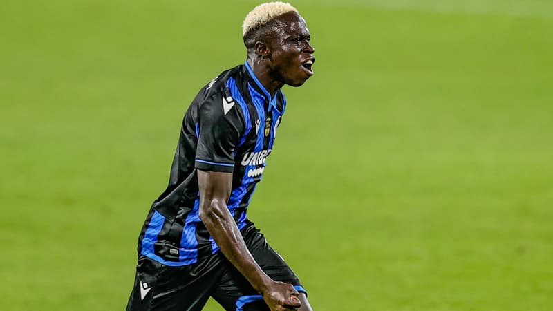 Krepin Diatta, à Oostende le 8 novembre 2020