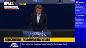 "N'ayons pas la main qui tremble": Valérie Hayer appelle l'Union européenne à "mobiliser ces 210 milliards d'euros" d'avoirs russes gelés pour l'Ukraine