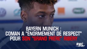 Bayern Munich : Coman a "énormément de respect" pour son "grand frère" Ribéry