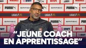 Rennes : "Je suis un jeune coach en apprentissage", Beye ironise face aux critiques