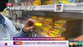 Le paracétamol de plus en plus rare en pharmacie 