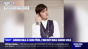 "Je suis fatiguée, papa": Alain-Fabien Delon diffuse un enregistrement présenté comme une conversation entre Anouchka et Alain Delon