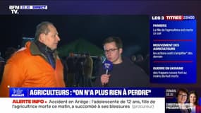 Agriculteurs : "On n'a plus rien à perdre" - 23/01