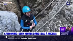 Ancelle: à la découverte du canyoning