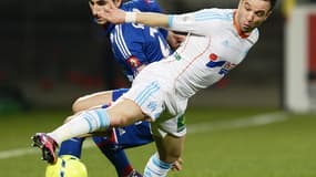 Maxime Gonalons et Mathieu Valbuena