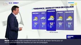 Météo Nord-Pas-de-Calais: un mardi gris avant l'arrivée d'éclaircies