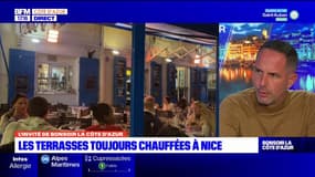 Alpes-Maritimes: Fred Ghintran demande encore "un peu de temps" avant que l'arrêt du chauffage en terrasse "rentre dans les mœurs"