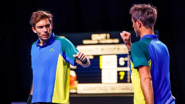 Nicolas Mahut a reçu le soutien de son coéquipier en double Edouard Roger-Vasselin