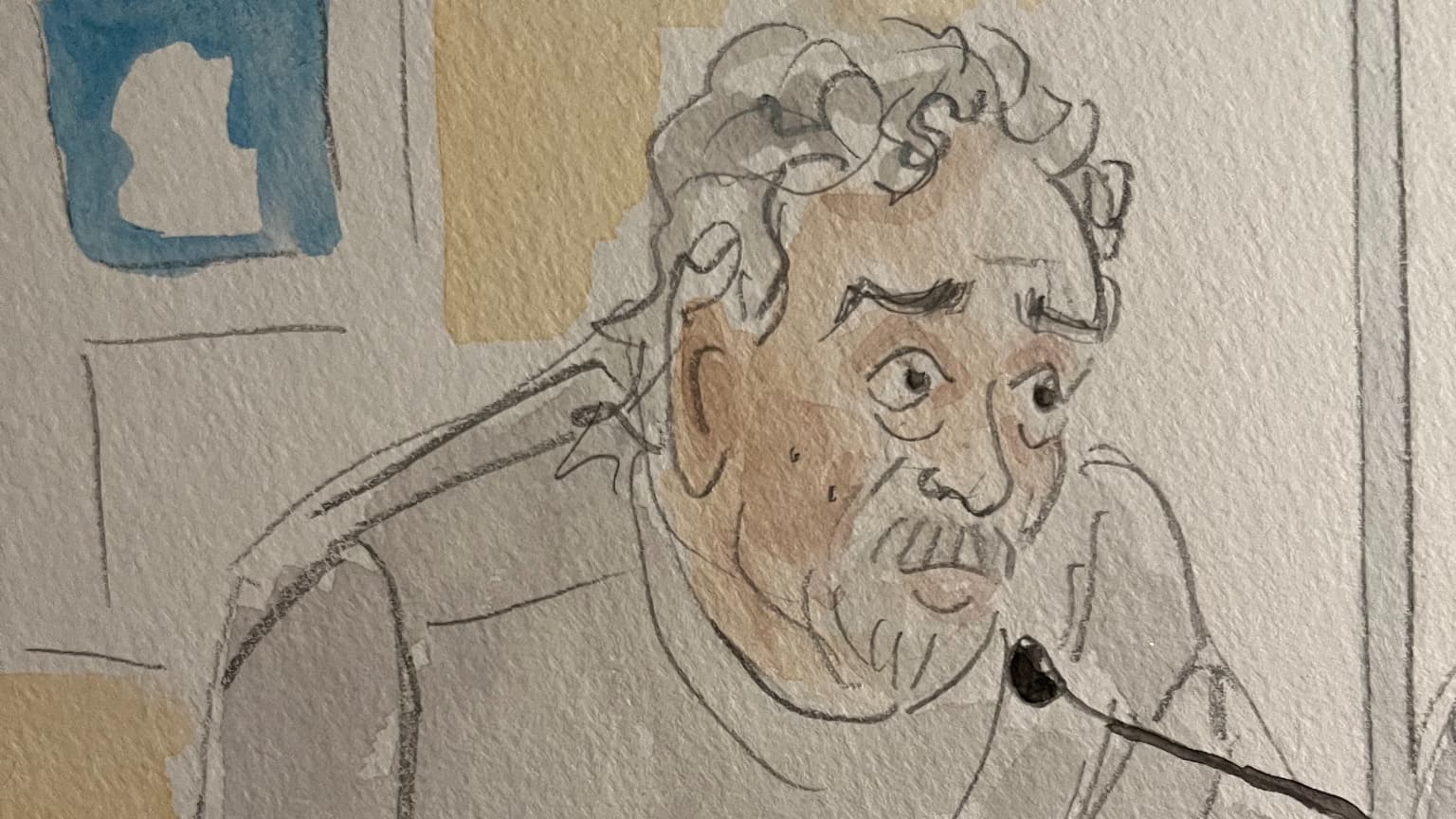 Procès des viols de Mazan: l'accusé Mohamed R. Procès des viols de Mazan: l'accusé Mohamed R.