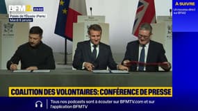 La France signe une déclaration d'intention sur le déploiement d'une force mulinationale en cas de cessez-le-feu en Ukraine