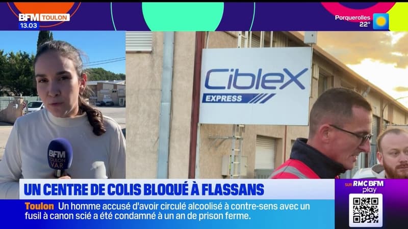 Flassans-sur-Issole: un centre de colis bloqué