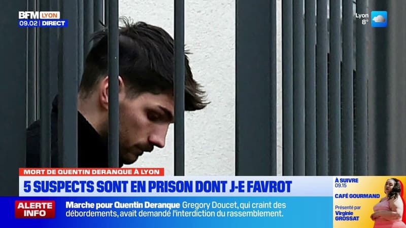 Mort de Quentin Deranque : 5 suspects sont en prison dont J-E Favrot