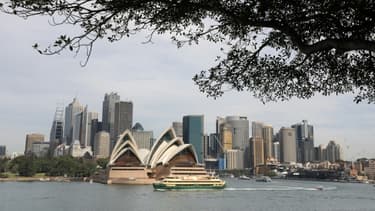 Vue générale de Sydney, principale ville d'Australie
