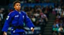 Amandine Buchard aux championnats d'Europe de judo à Montpellier, novembre 2023