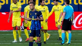 Cala lors du match entre Cadix et Villarreal