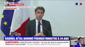 Gabriel Attal aux chefs d'établissements scolaires: "Quelles que soient les évolutions à venir, vous me trouverez toujours à vos côtés"