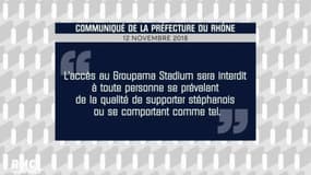 OL-ASSE – Un derby sans supporters stéphanois 
