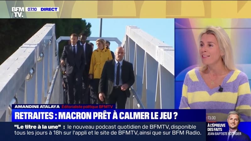 Retraites: Emmanuel Macron prêt à calmer le jeu?