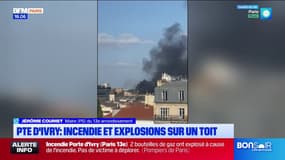"Les habitants ont été en partie évacués": un feu se déclare dans un immeuble du 13e arrondissement; le maire s'exprime