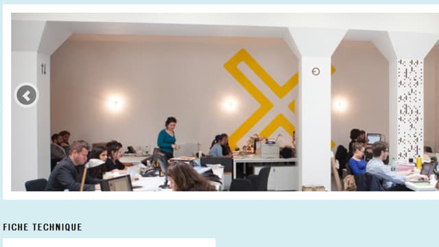 La page de présentation d'un des 15 projets proposés par la Mairie de Paris en 2014.