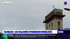 Schiltigheim: les salariés d'Heineken mobilisés après l'annonce de la fermeture