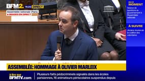 Hommage à Olivier Marleix à l'Assemblée: Sébastien Lecornu salue "un être d'une profonde humanité"