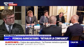 Marc Fesneau, ministre de l'Agriculture, assure que le gouvernement apportera des réponses aux agriculteurs "dans les prochains jours"