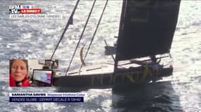 Samantha Davies (skippeuse Initiatives-Coeur): "C'est incroyable de se dire qu'on va partir faire le tour du monde"