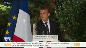 Pour Macron, "Les Français détestent les réformes, mais…"