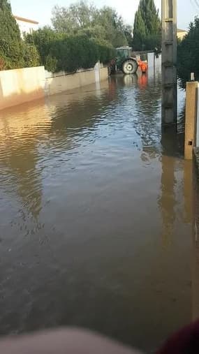 Inondations à Villelongue-de-la-Salanque - Témoins BFMTV