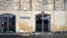 L'entrée du restaurant Noma à Copenhague, au Danemark