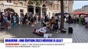 Braderie de Lille: un premier bilan positif pour l'édition 2023