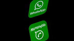 WhatsApp, propriété de Meta. 