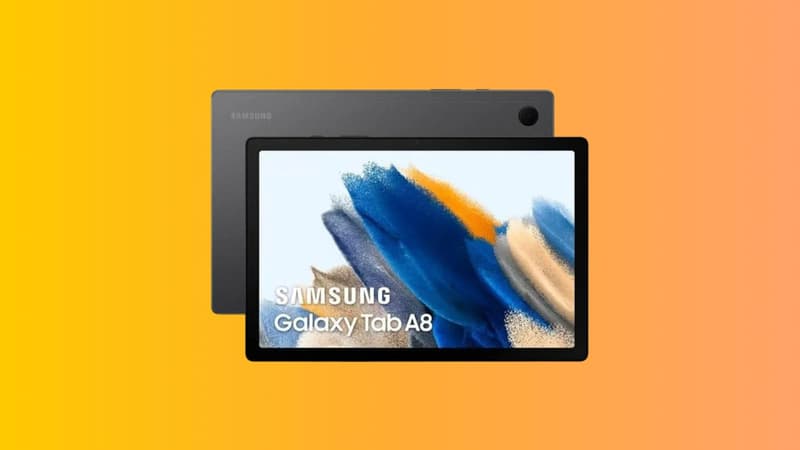 La tablette Samsung Galaxy Tab A8 voit son prix drastiquement amputé pendant quelques heures