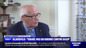 Israël/Hamas: "ça nous replonge dans la Shoah" réagit Serge Klarsfeld sur BFMTV