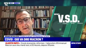 Bruno Retailleau sur la gestion de la crise Covid: "Jamais le Parlement n'a été aussi mis de côté"