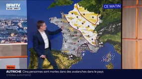 D'importantes pluies dans le sud-est de la France, cinq départements placés en vigilance orange: la météo de ce dimanche 18 janvier 