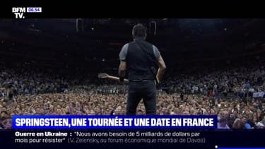 Bruce Springsteen annonce une tournée mondiale et sera en concert le 13 mai 2023 à Paris La Défense Arena