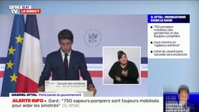 Covid-19: "Dans les Antilles, l'épidémie est en net reflux", explique Gabriel Attal