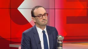 Le ministre délégué aux Comptes publics Thomas Cazenave est l'invité de BFMTV le 7 mars 2024.