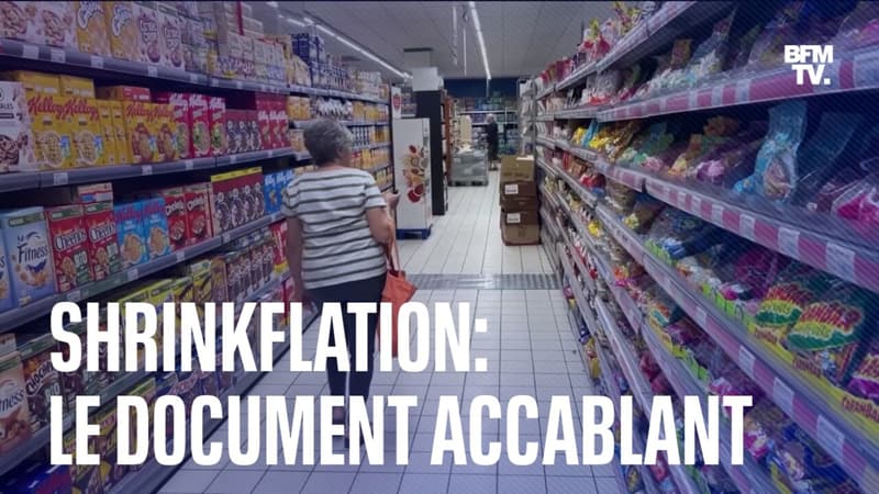 Shrinkflation: le document accablant