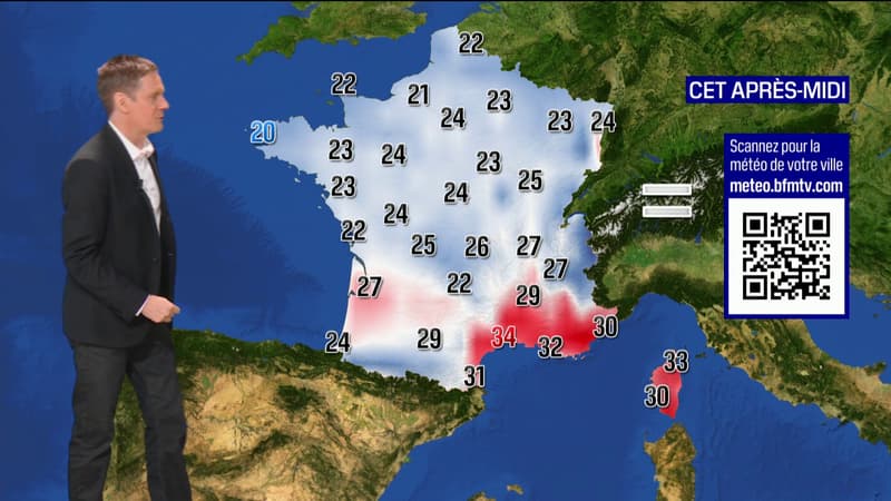 Météo du dimanche 30 juillet 2023.